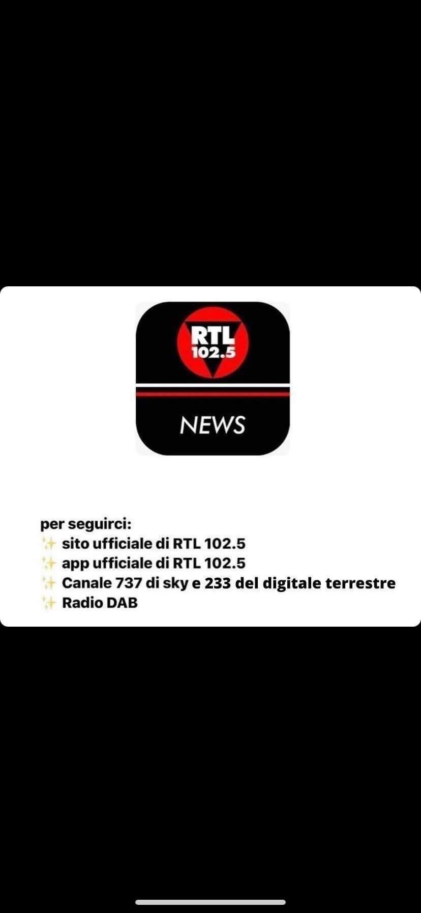 Info per seguirci!